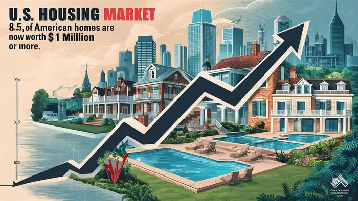 Record 8.5% of U.S. Homes Worth $1M or More - Housing Market Update